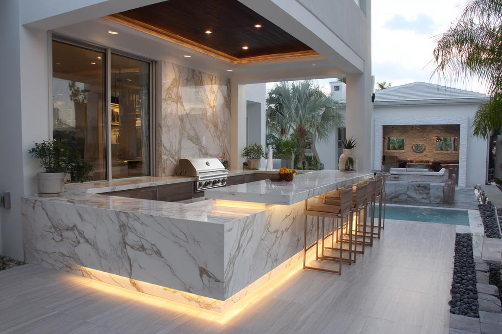 Luxury Quartz Countertops in South Florida – Comparing Premium Brands & Why South Florida Quartz Leads the Market