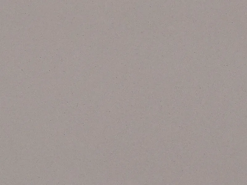 Caesarstone Sleek Concrete quartz swatch: fine-grained mid gray concrete-look surface