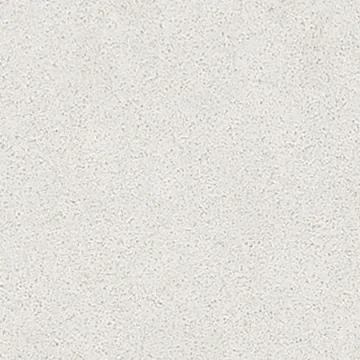 Compac Alaska quartz swatch: soft warm white with a fine pale gray and cream granular texture