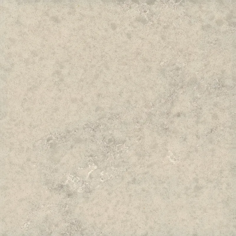Corian Quartz Marble Mist quartz swatch: gray marble-look surface with subtle veining