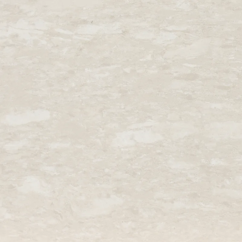 HanStone Quartz Cremosa swatch: sandy beige background with taupe and cream layers