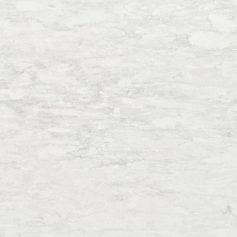 HanStone Quartz Eden swatch: soft white background with low-contrast layered movement