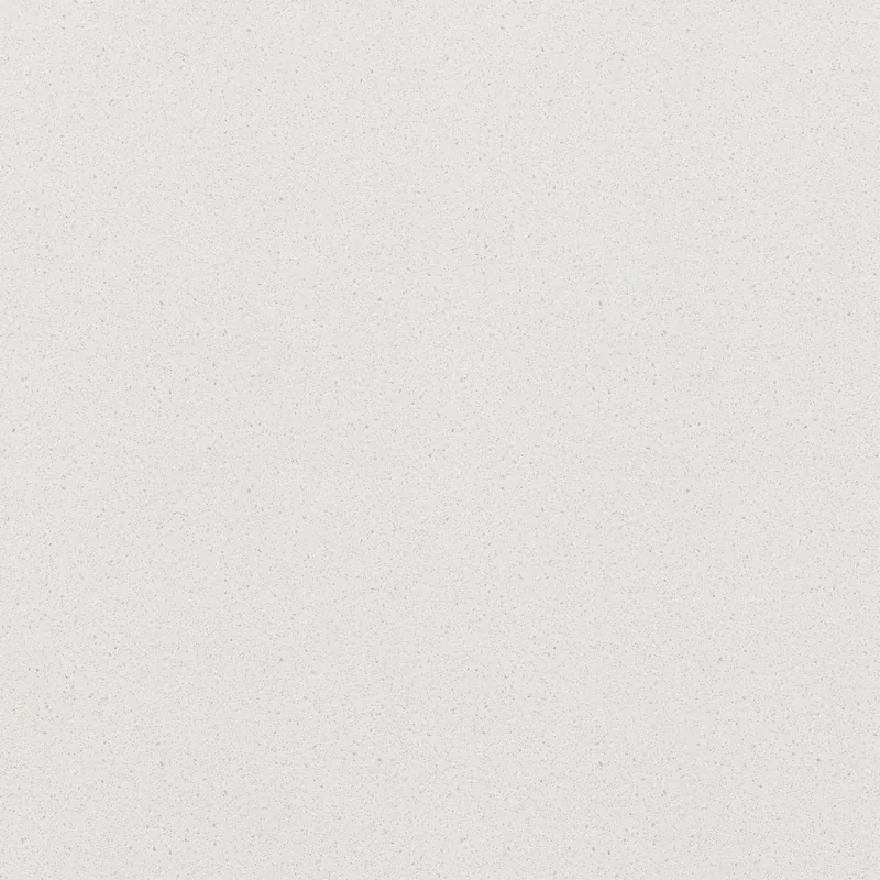HanStone Quartz Tofino swatch: soft warm white uniform surface
