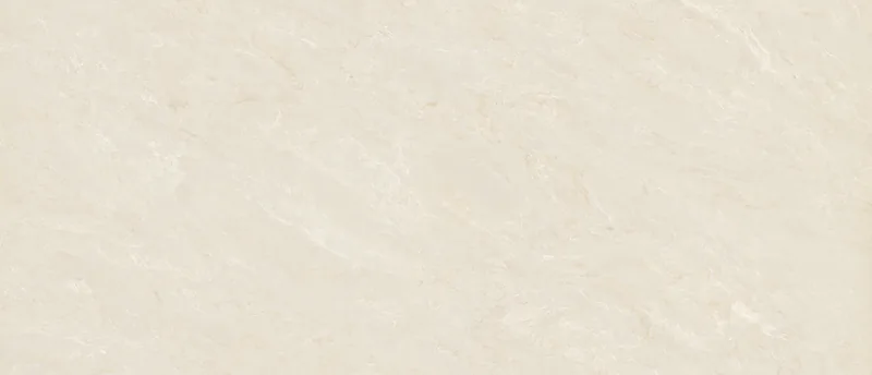MSI Q Quartz AuraTaj quartz slab: warm cream background with soft gold and blonde quartzite-style drifts