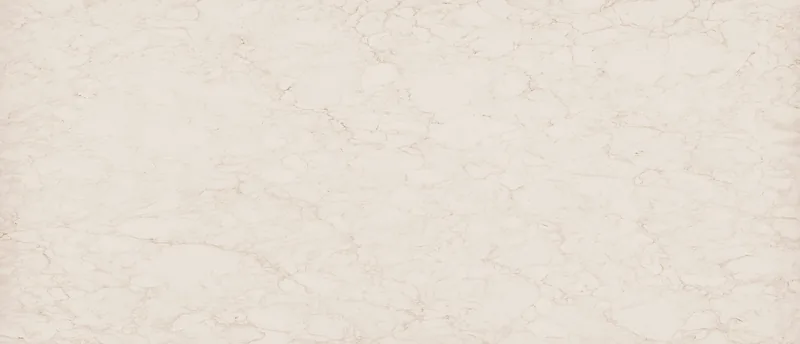 MSI Q Quartz Calacatta Orella quartz slab: pure white background with thin golden blonde veins