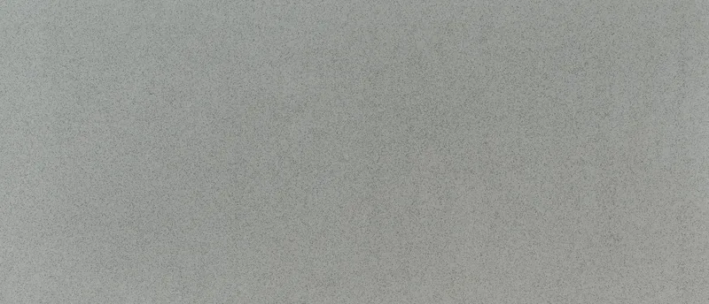 MSI Q Quartz Iced Gray quartz slab: smoky dark gray background with small pewter specks