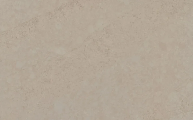 Silestone Clay Veil countertop swatch: warm clay-beige background with faint lighter veils