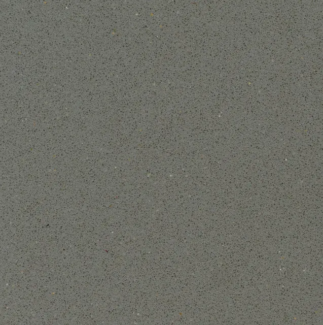Silestone Grey Expo countertop swatch: medium gray background with a fine uniform grain