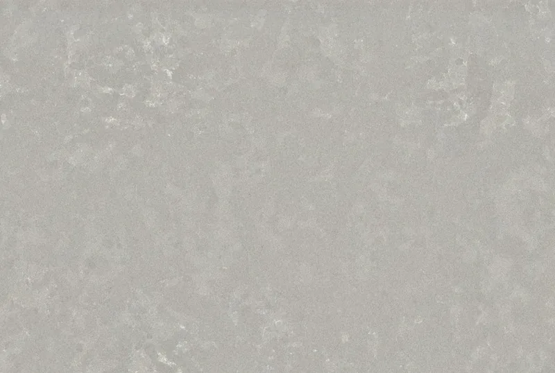 Silestone Poblenou countertop swatch: warm gray mottled concrete-look surface