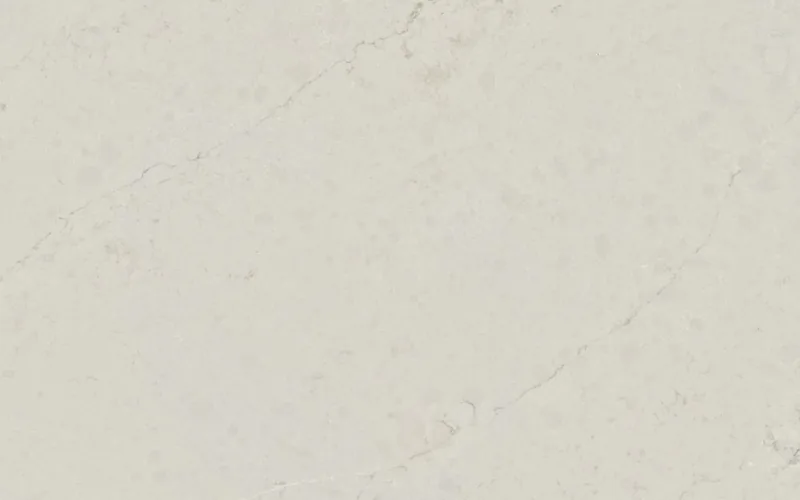 Silestone Soft Sand countertop swatch: pale sand background with fine tan hairline veins