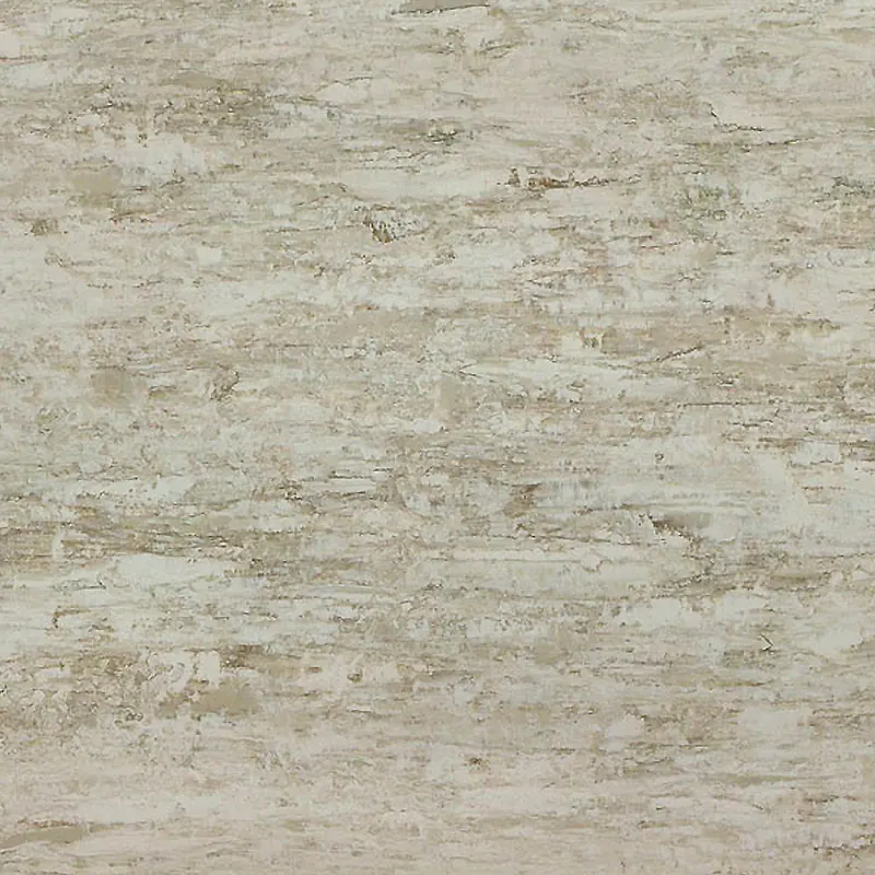 Viatera Sierras quartz swatch: horizontal taupe, grey and cream strata