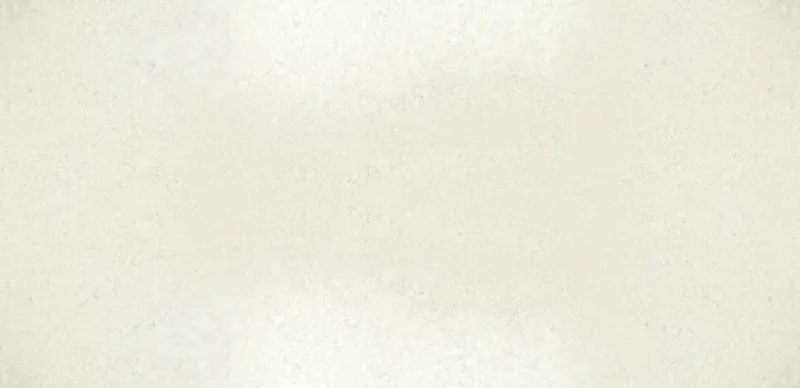 Wilsonart Clouds Rest quartz swatch: white marble-look surface with moderate veining