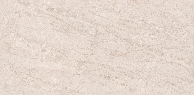 Wilsonart Glencoe quartz swatch: beige quartzite-look surface with moderate veining