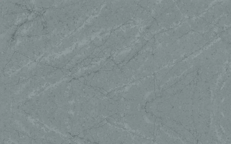 Wilsonart Sapphire Rift quartz swatch: blue marble-look surface with moderate veining
