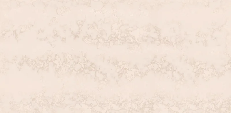 Wilsonart Terra Nova quartz swatch: beige marble-look surface with moderate veining