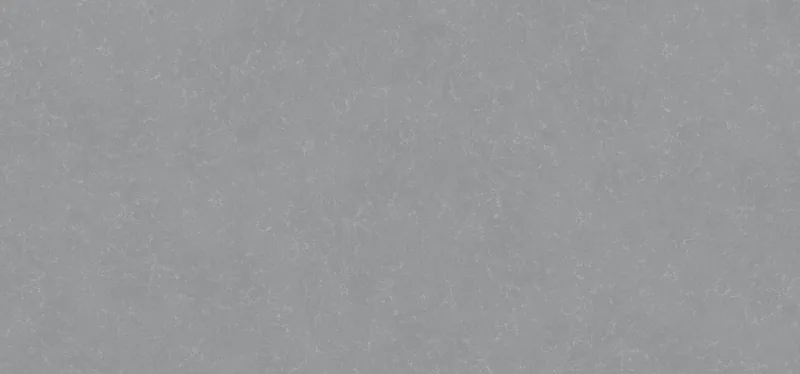Wilsonart Urban Cloud quartz swatch: gray fine-speckled surface with subtle veining