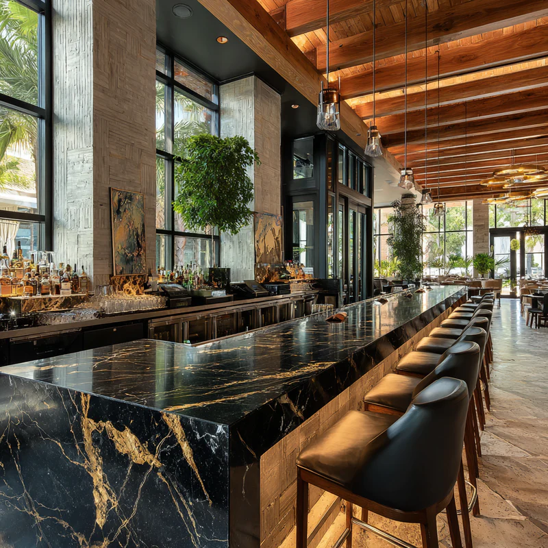 Commercial quartz countertops